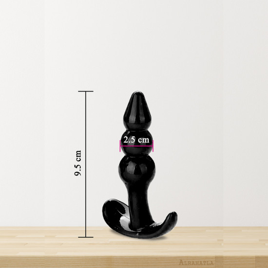 Anal Plug Dildo Model-D Siyah